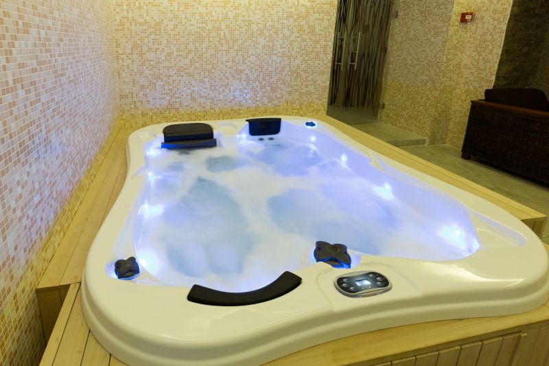 Luxury Bathtub and Spa Area